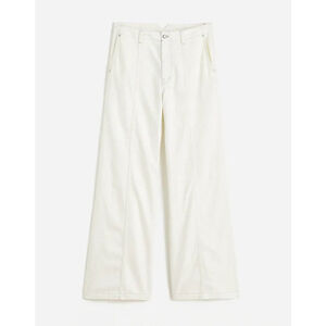 NWT Wide-Sweep Trousers: Airy Denim Edition 26 in white NV376